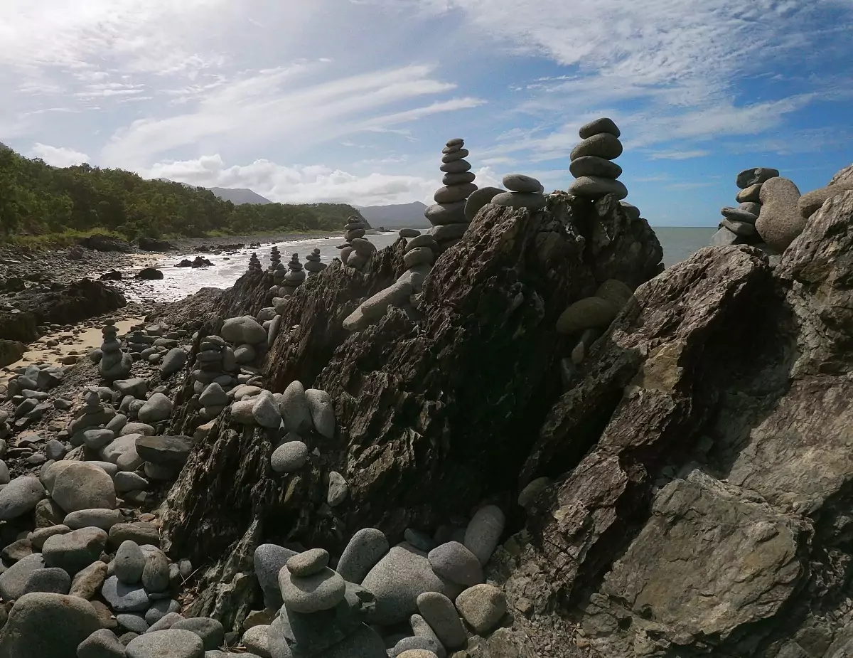 stone cairns Cairns Australia