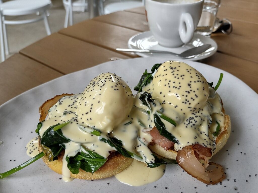 Best eggs benedict in Port Douglas