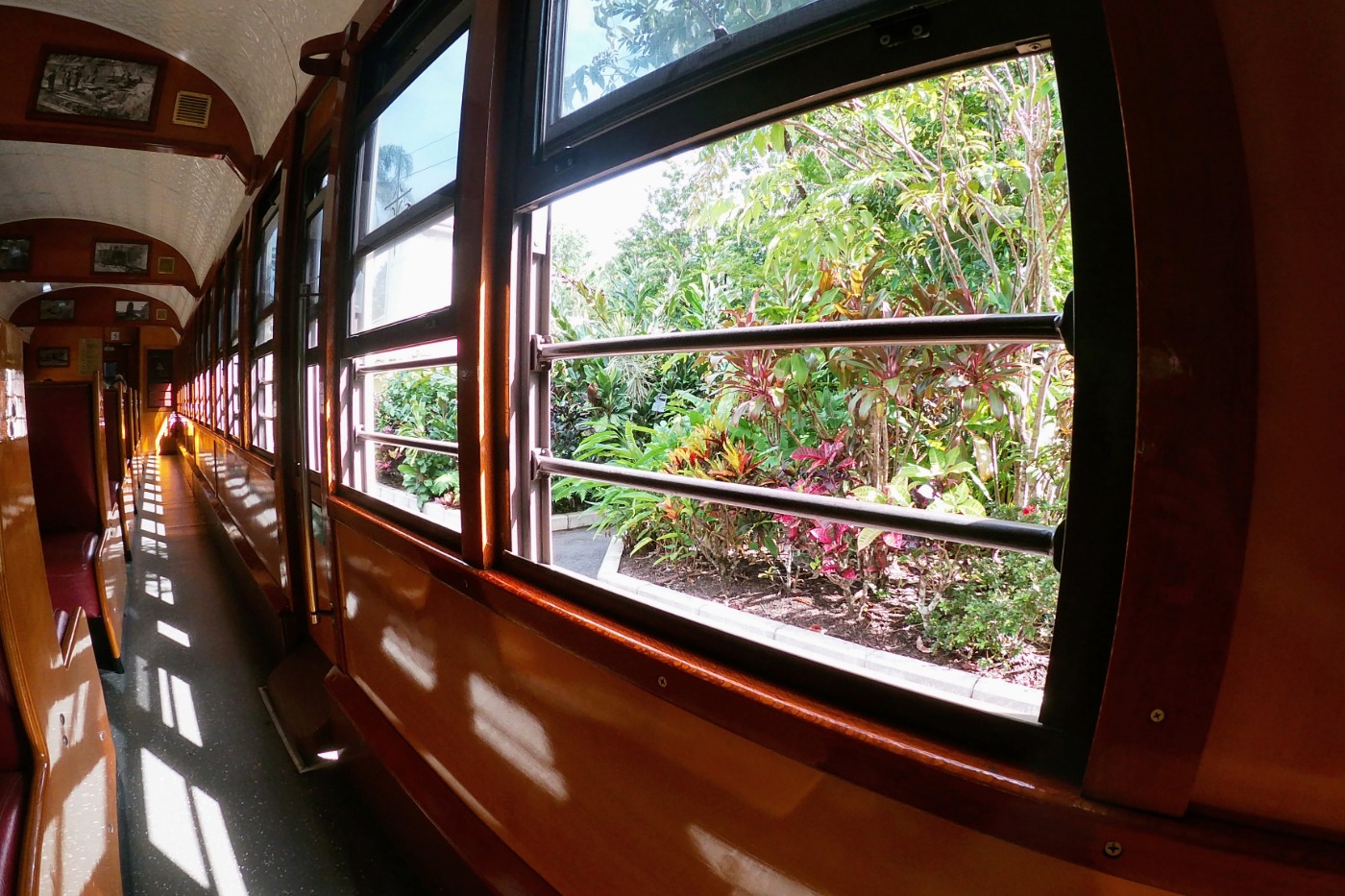 Carriages on the Kuranda Scenic Railway