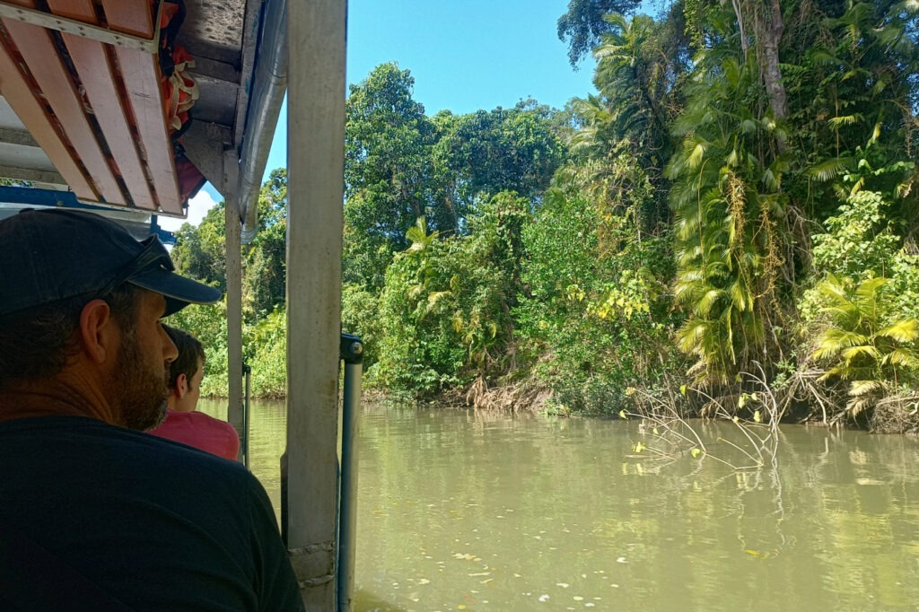 Daintree River Cruise Bruce Belcher boat.