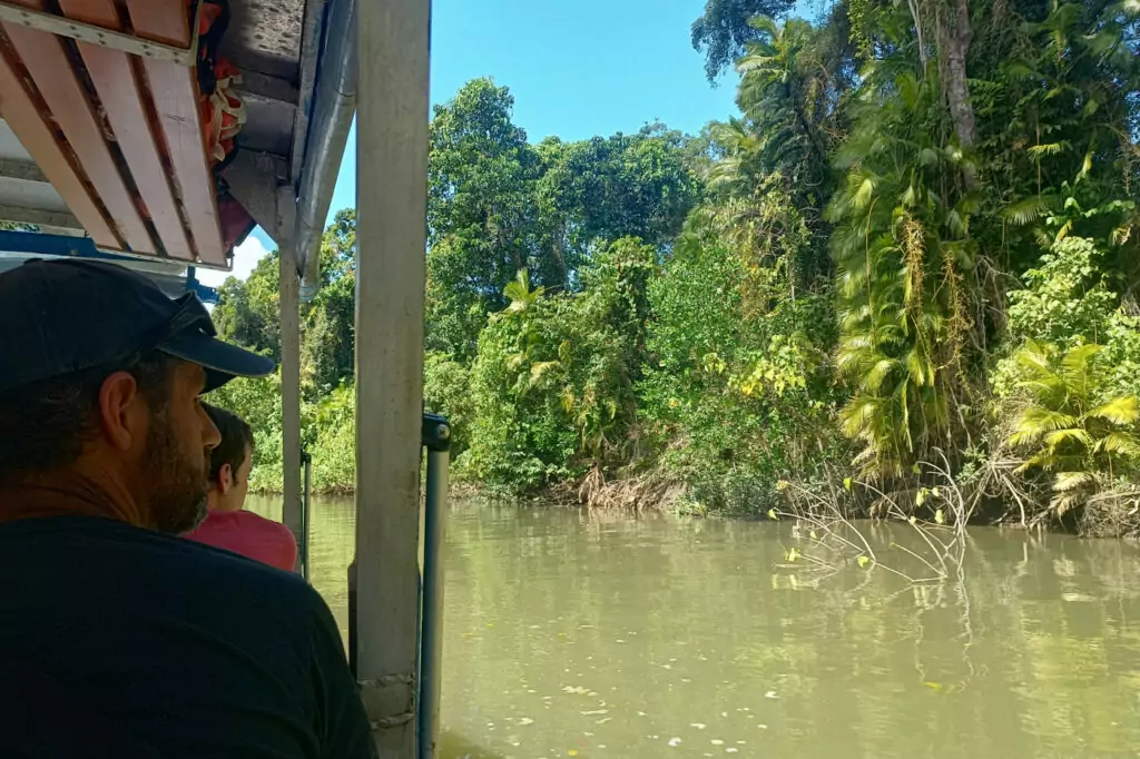 Daintree River Cruise Bruce Belcher boat.