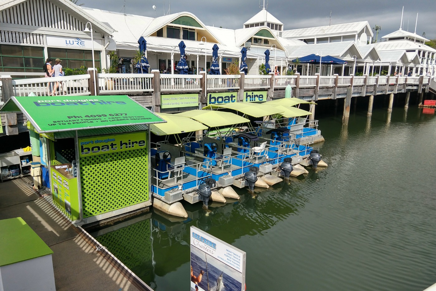 Port Douglas marina boat hire